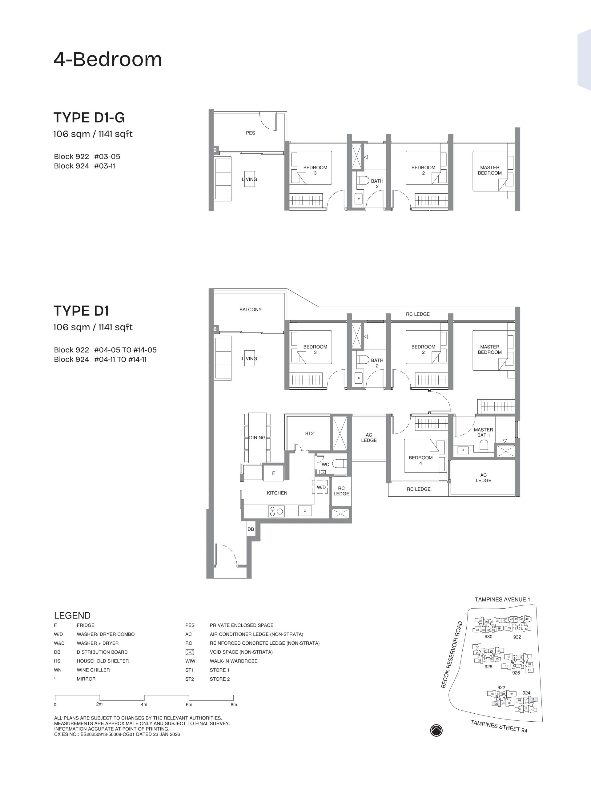 Pinery Residences floorplan
